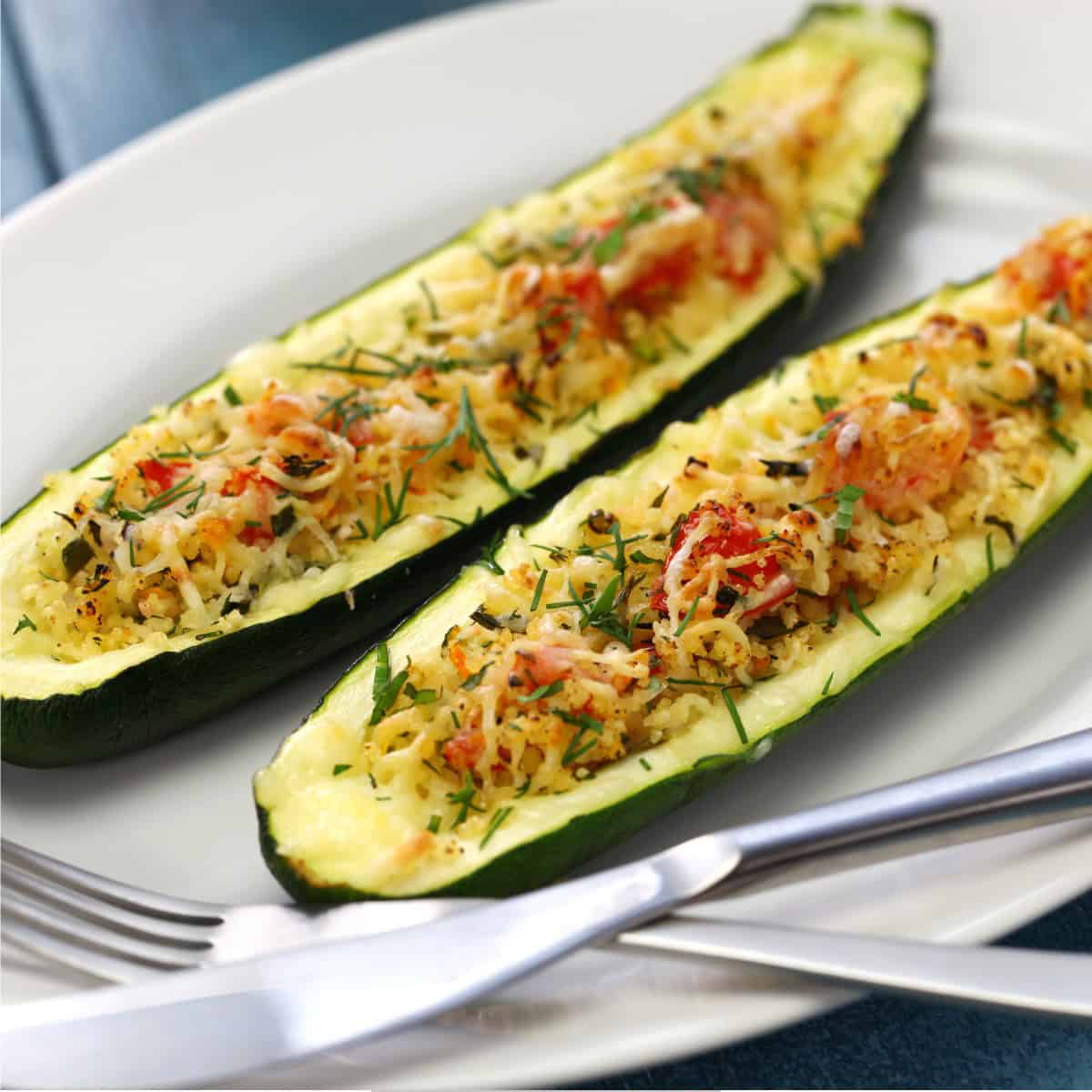 Healthy Stuffed Zucchini Boats: Low-Carb & High-Protein Meals